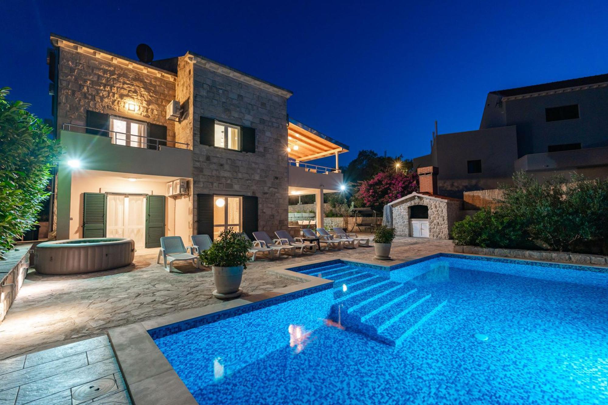 Villa Petmat - With Private Pool And 6 Bedrooms Dubrovnik Eksteriør bilde